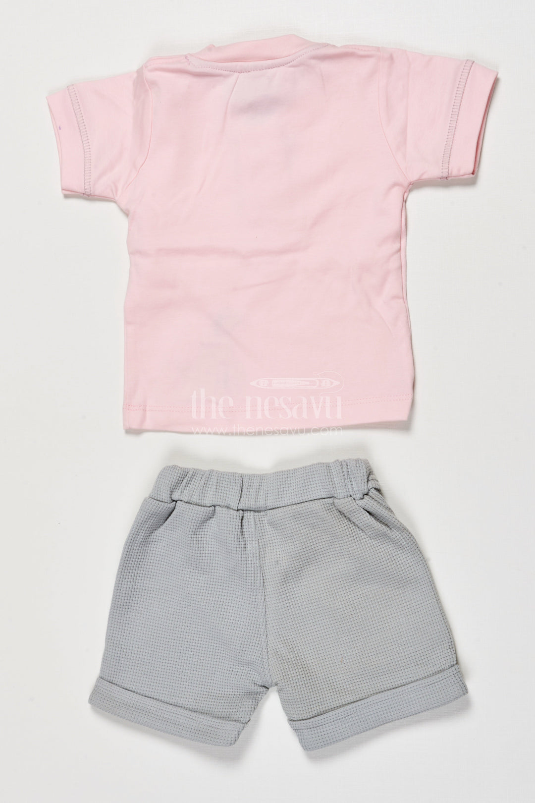 The Nesavu Boys Casual Set Boys Cotton Casual Set with Embroidery for Summer Outings and Play Nesavu Nesavu boys cotton casual set embroidery summer playdates everyday comfort