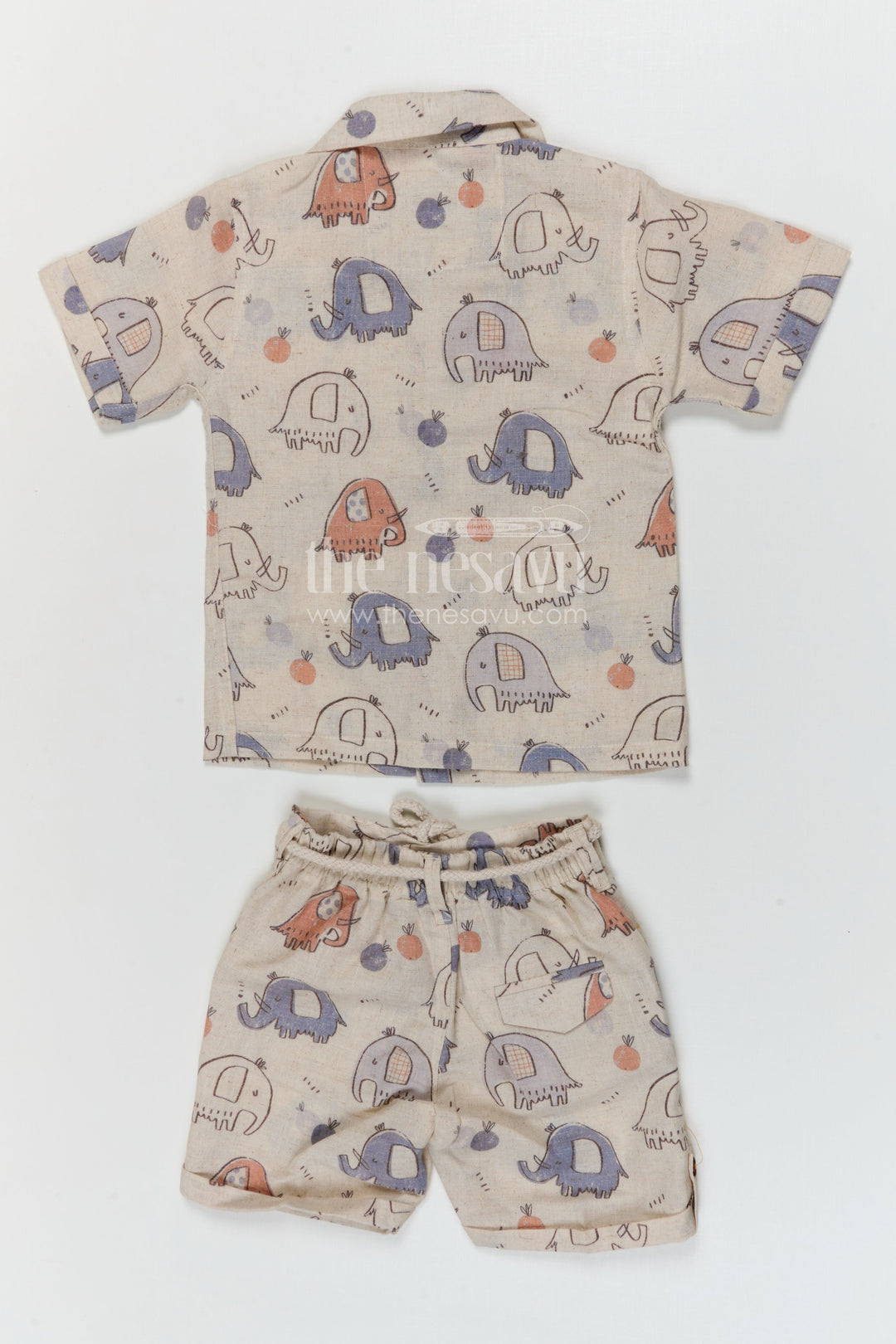 The Nesavu Boys Casual Set Boys Cotton Co Ord Set for Playtime and Daily Wear Nesavu Nesavu boys cotton co ord set for playtime and daily wear with fun printed design and breathable comfort