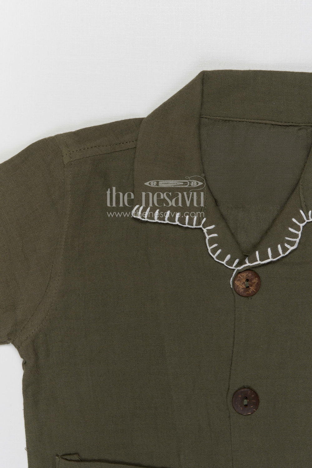 The Nesavu Boys Casual Set Boys Cotton Co Ord Set for Summer Outings and Everyday Wear Nesavu Nesavu boys cotton co ord set for summer outings and daily wear with breathable muslin fabric comfort fit