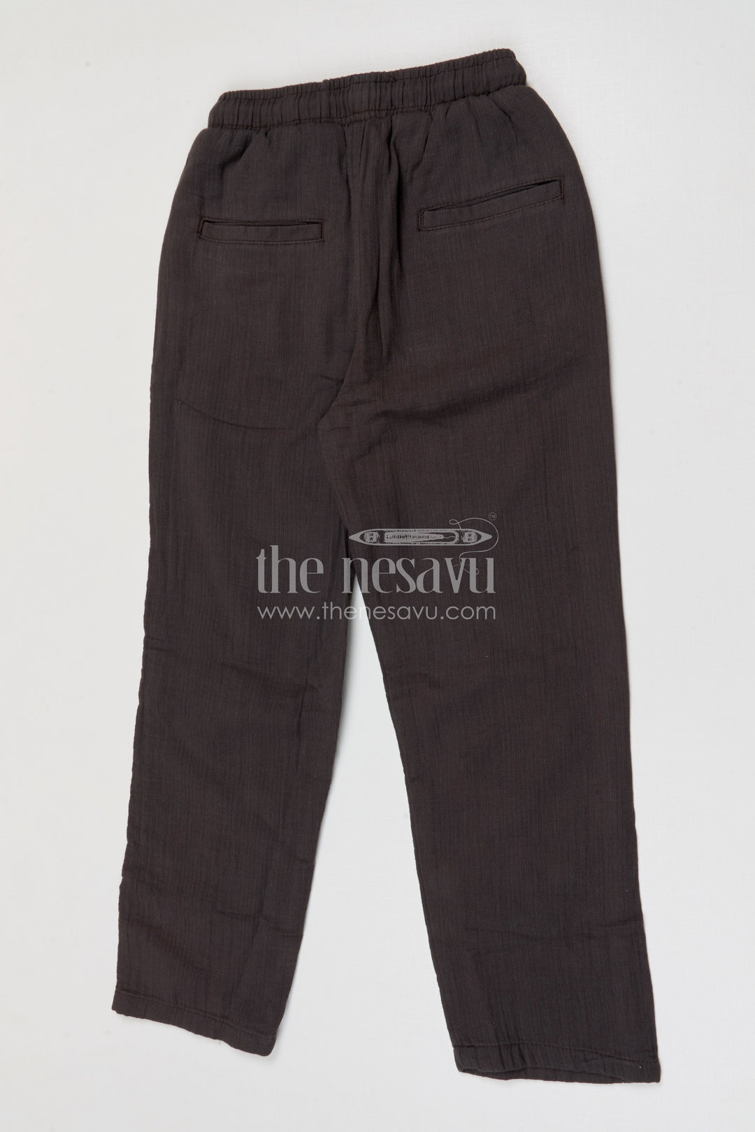 The Nesavu Boys Pant Boys Cotton Pants for School and Casual Everyday Wear Nesavu Nesavu boys muslin cotton pants comfortable school and casual everyday kids wear