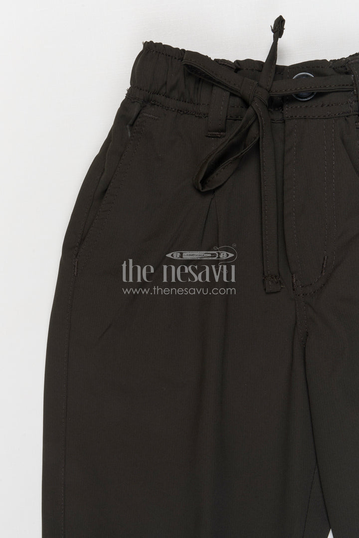 The Nesavu Boys Pant Boys Cotton Pants for School and Everyday Casual Wear Nesavu Nesavu boys cotton twill pants for school and everyday casual wear for kids