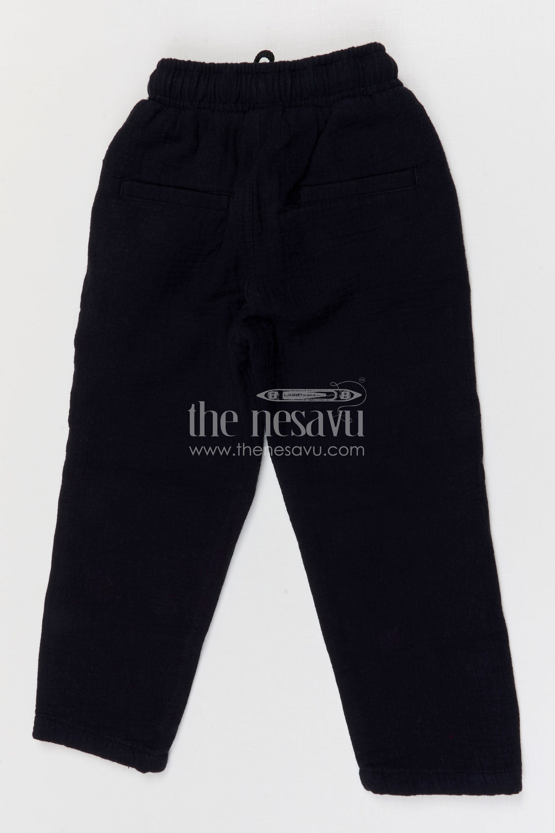 The Nesavu Boys Pant Boys Cotton Pants for School and Everyday Casual Wear Nesavu Nesavu boys muslin cotton pants for school and casual everyday kids wear
