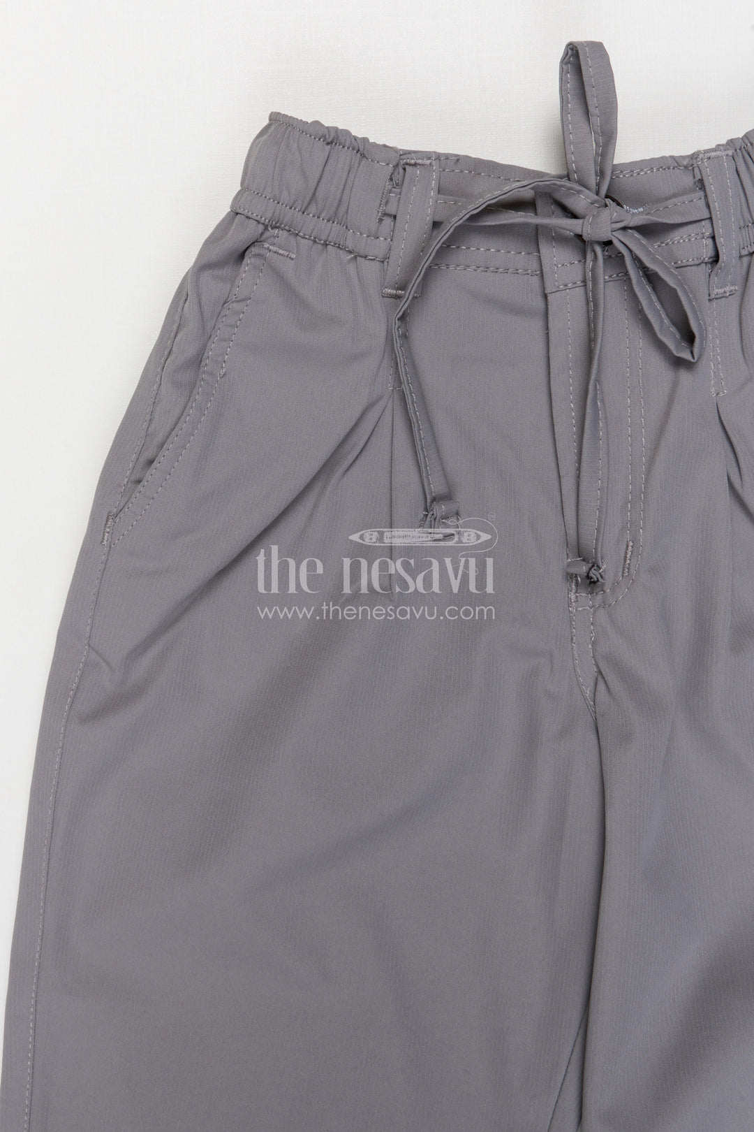 The Nesavu Boys Pant Boys Cotton Pants for School and Everyday Comfort Nesavu Nesavu boys cotton twill pants for school and everyday casual kids wear