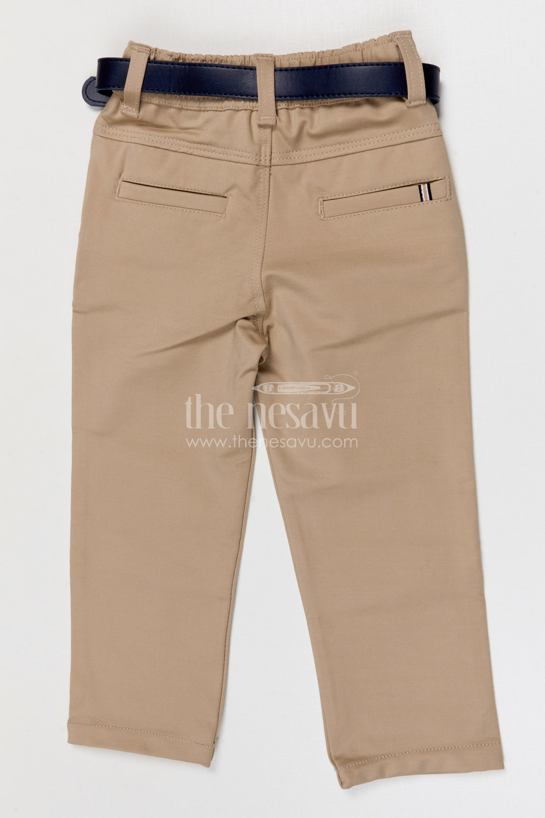 The Nesavu Boys Pant Boys Cotton Pants for School Uniforms and Casual Outings Nesavu Nesavu boys cotton pants for school and everyday casual outfits for kids