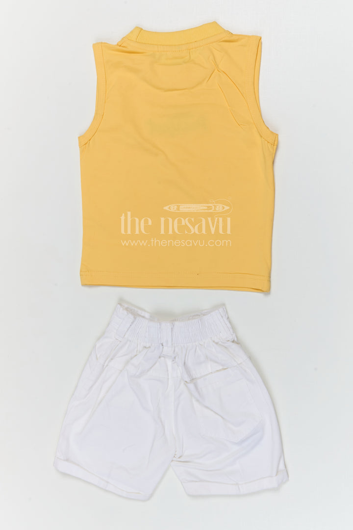 The Nesavu Boys Casual Set Boys Cotton Shirt and Shorts Set for Outings and Everyday Wear Nesavu Nesavu boys cotton checked shirt and shorts set for outings and daily wear with breathable comfort fit