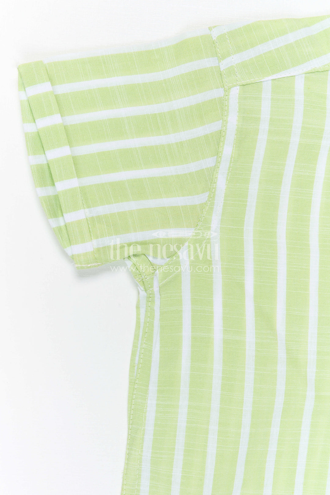 The Nesavu Boys Cotton Shirt Boys Cotton Shirt for Daily Wear and Outdoor Play Nesavu Nesavu Boys Cotton Striped Shirt For Daily Wear And Outdoor Play With Breathable Comfortable Fabric