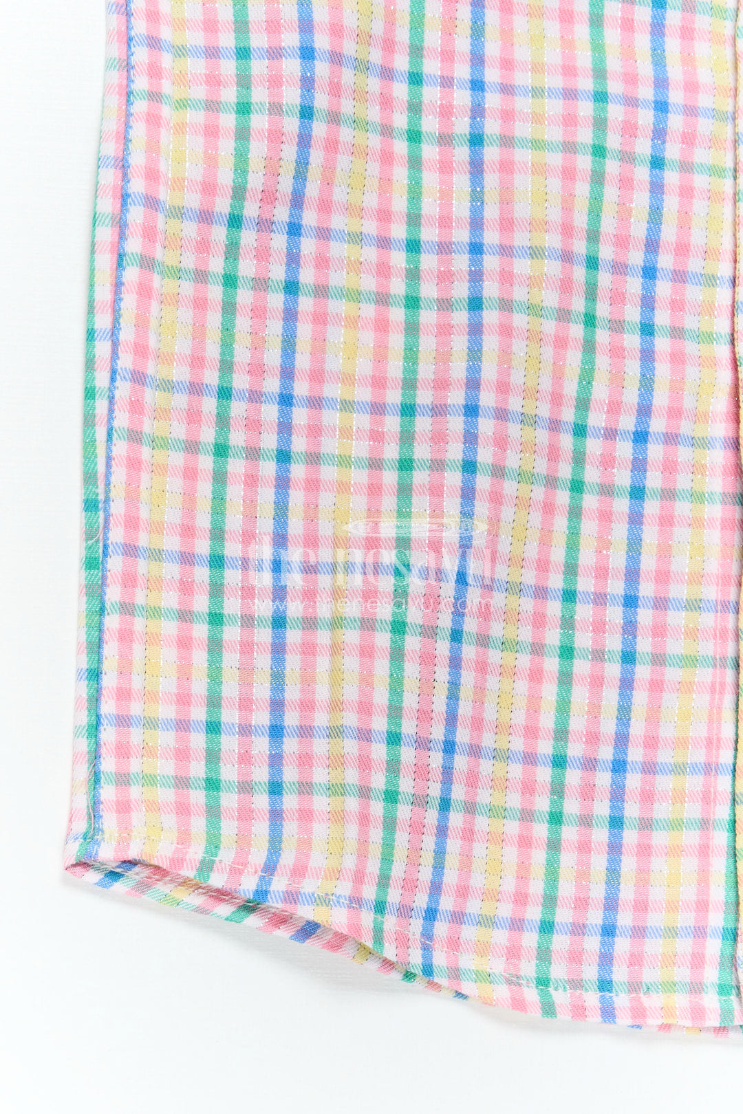 The Nesavu Boys Cotton Shirt Boys Cotton Shirt for Family Outings and Weekend Wear Nesavu Nesavu Boys Cotton Checked Shirt For Family Outings And Weekend Wear With Breathable Multicolour Design