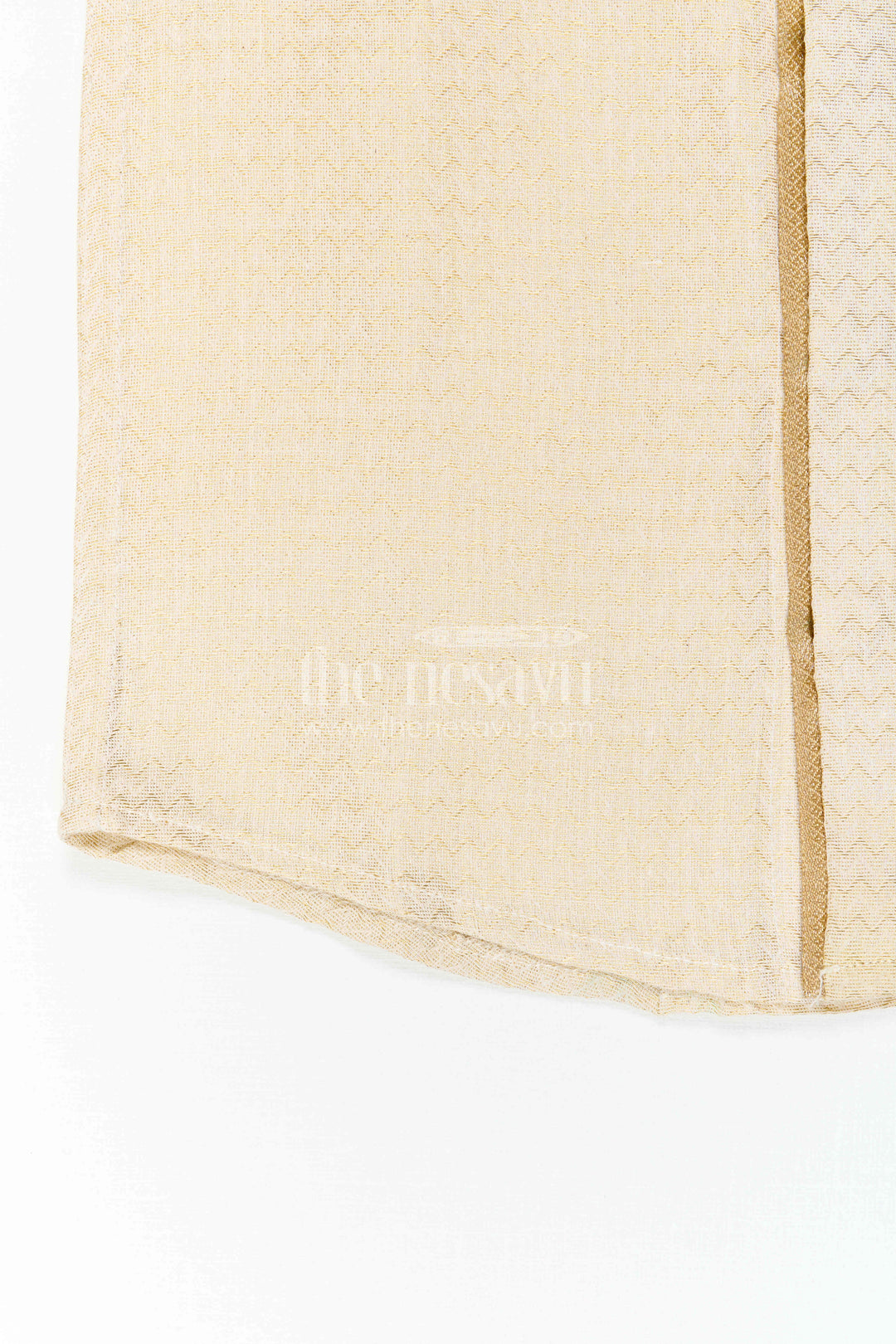 The Nesavu Boys Cotton Shirt Boys Cotton Shirt for Festive Casual Styling Nesavu Nesavu Boys Cotton Shirt For Festive Casual Styling With Mandarin Collar And Textured Finish
