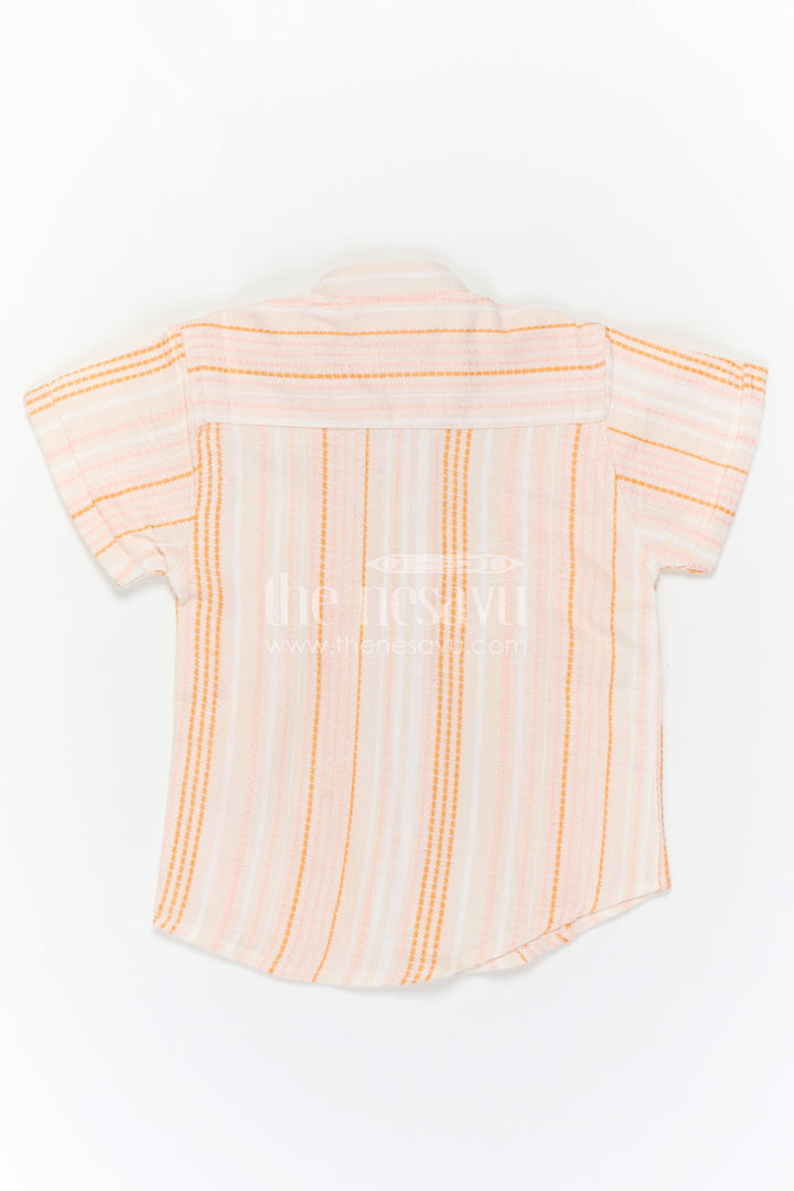 The Nesavu Boys Cotton Shirt Boys Cotton Shirt for Festive Days and Smart Casual Dressing Nesavu Nesavu Boys Cotton Shirt For Festive Days And Smart Casual Wear With Breathable Comfortable Fabric