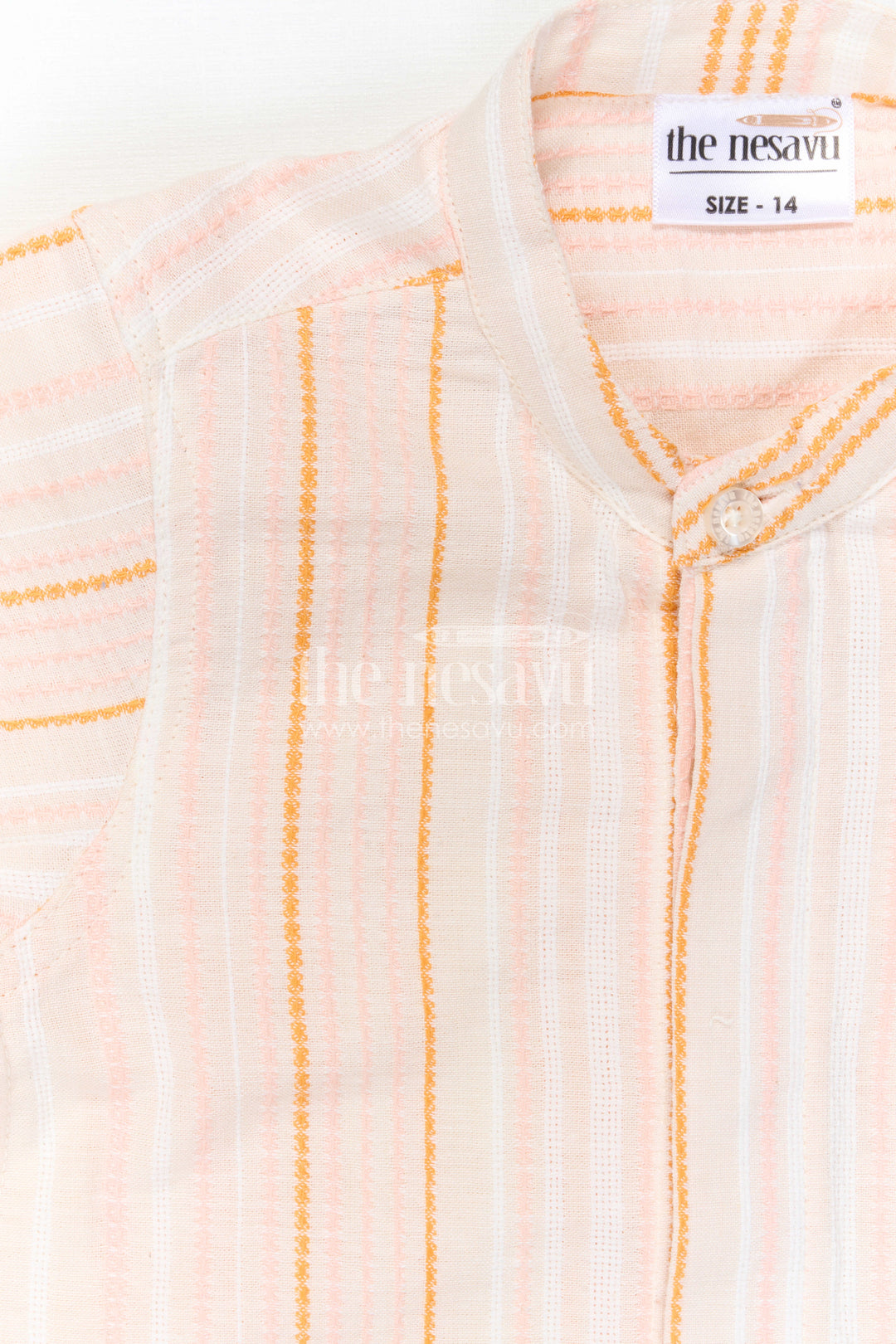 The Nesavu Boys Cotton Shirt Boys Cotton Shirt for Festive Days and Smart Casual Dressing Nesavu Nesavu Boys Cotton Shirt For Festive Days And Smart Casual Wear With Breathable Comfortable Fabric