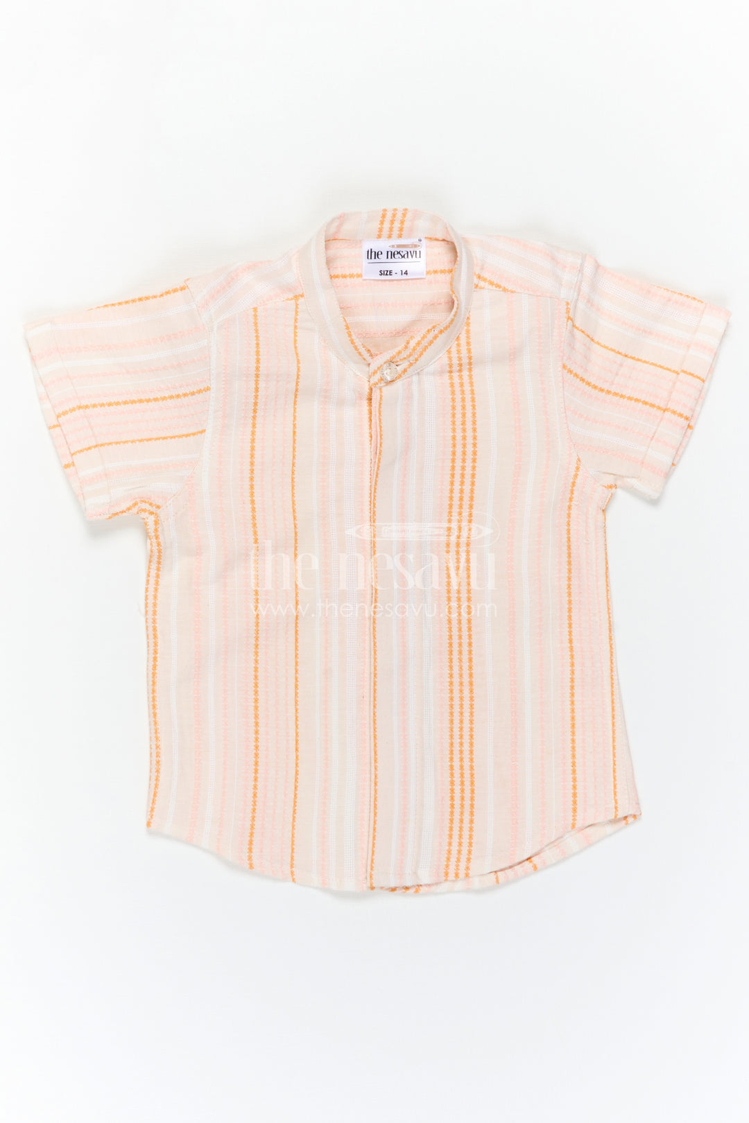 The Nesavu Boys Cotton Shirt Boys Cotton Shirt for Festive Days and Smart Casual Dressing Nesavu Nesavu Boys Cotton Shirt For Festive Days And Smart Casual Wear With Breathable Comfortable Fabric