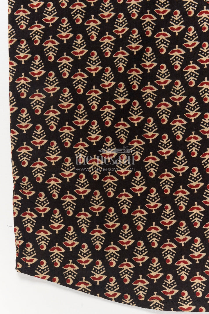 The Nesavu Boys Cotton Shirt Boys Cotton Shirt with Digital Print for Casual Ethnic Styling Nesavu Nesavu boys cotton printed shirt for casual ethnic looks – breathable and versatile styling