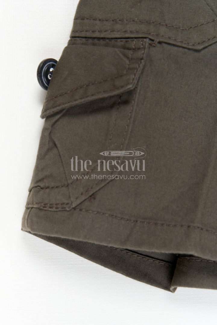 The Nesavu Boys Shorts Boys Cotton Shorts for Everyday Wear and Playtime Nesavu Nesavu boys cotton shorts for casual wear, school and outdoor playtime