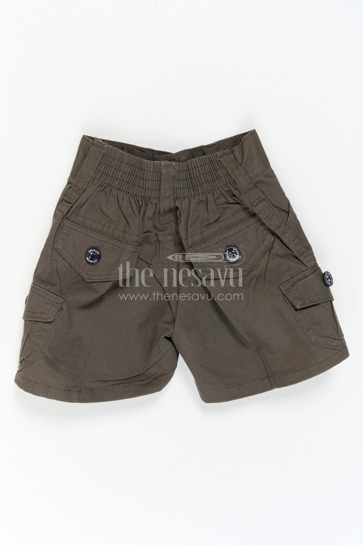 The Nesavu Boys Shorts Boys Cotton Shorts for Everyday Wear and Playtime Nesavu Nesavu boys cotton shorts for casual wear, school and outdoor playtime