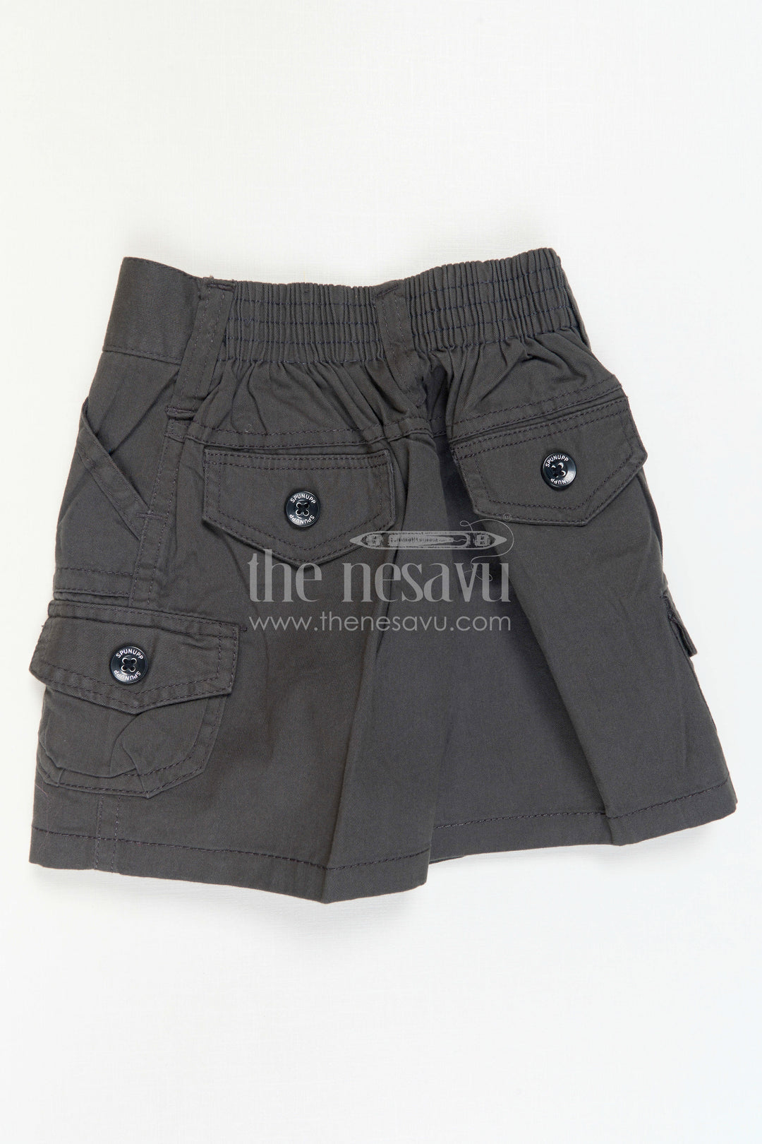 The Nesavu Boys Shorts Boys Cotton Shorts for School, Travel and Weekend Play Nesavu Nesavu cotton boys shorts for school, everyday wear and outdoor activities