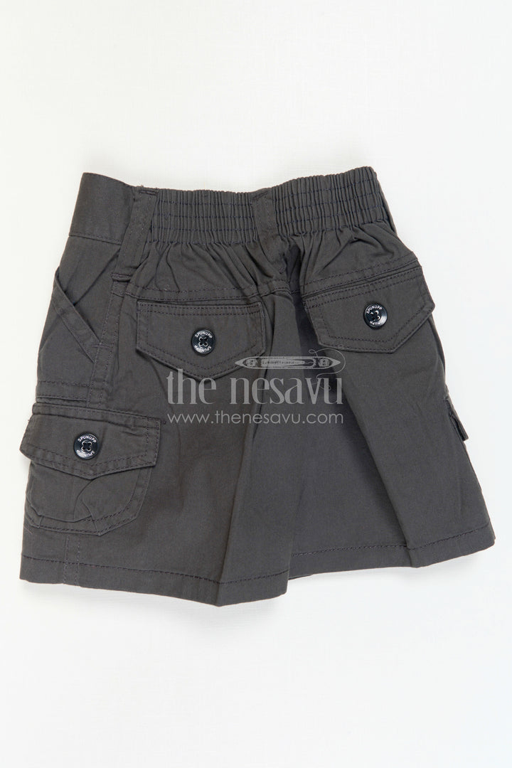 The Nesavu Boys Shorts Boys Cotton Shorts for School, Travel and Weekend Play Nesavu Nesavu cotton boys shorts for school, everyday wear and outdoor activities