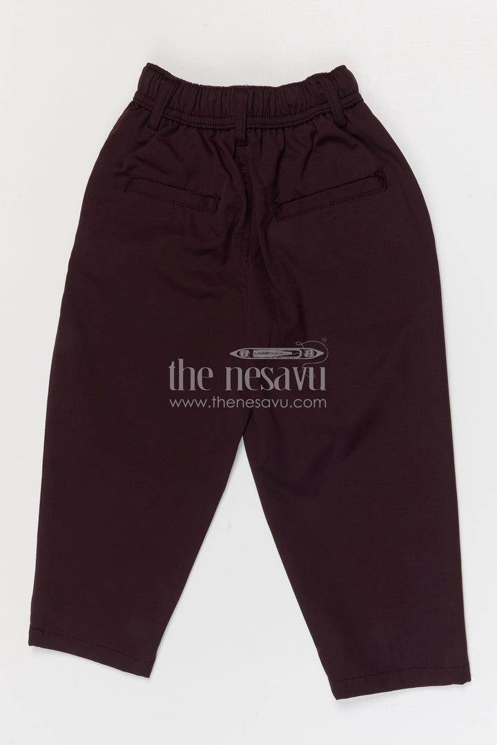 The Nesavu Boys Pant Boys Cotton Twill Pants for School and Everyday Wear Nesavu Nesavu boys cotton twill pants for school and everyday casual kids wear