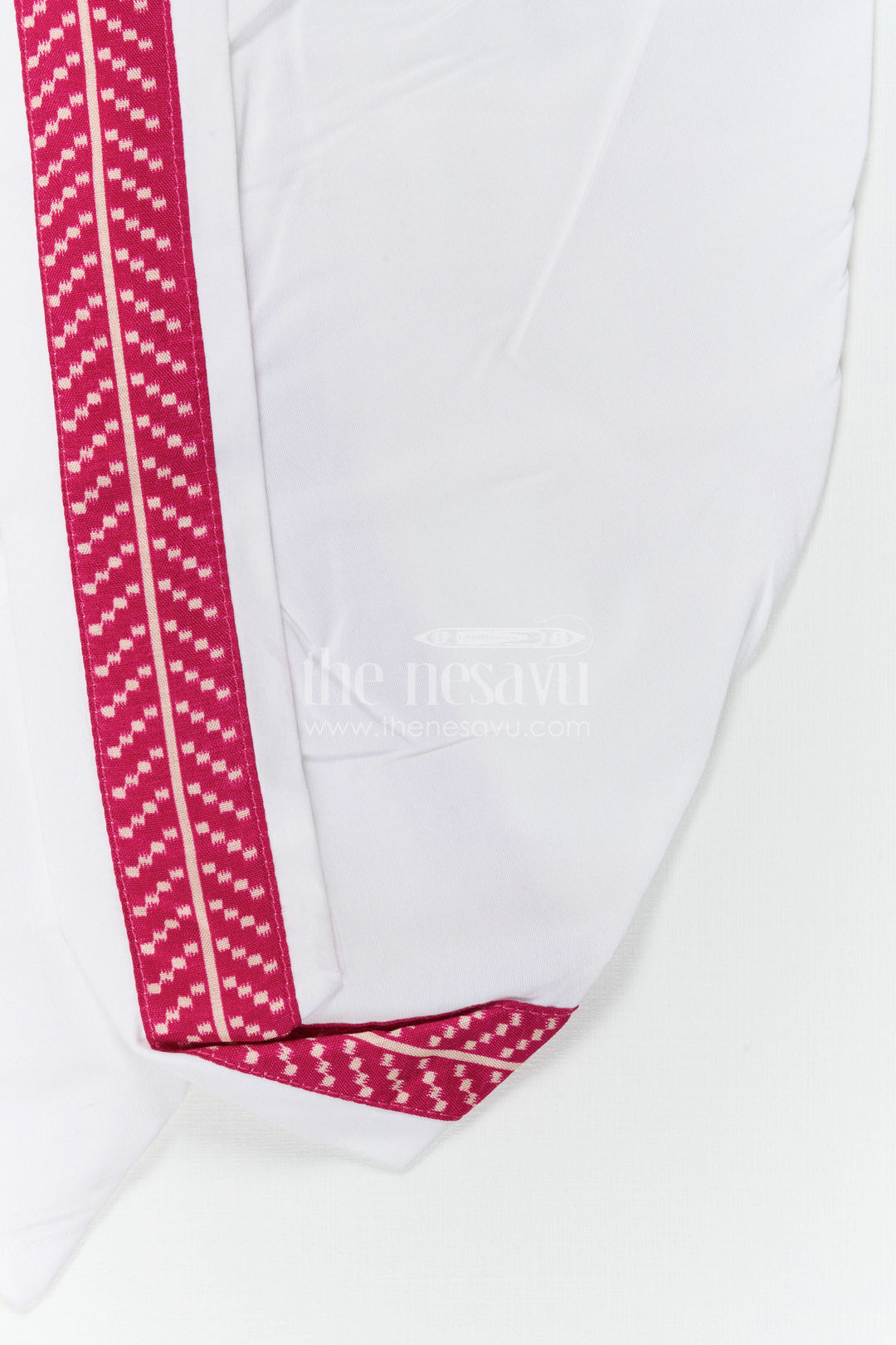 The Nesavu Boys Dothi Set Boys Dhoti Set for Ethnic Day and Festive School Functions Nesavu Nesavu Boys Dhoti Set For Ethnic Day And Festive Wear With Digital Print Top And Comfortable Fit