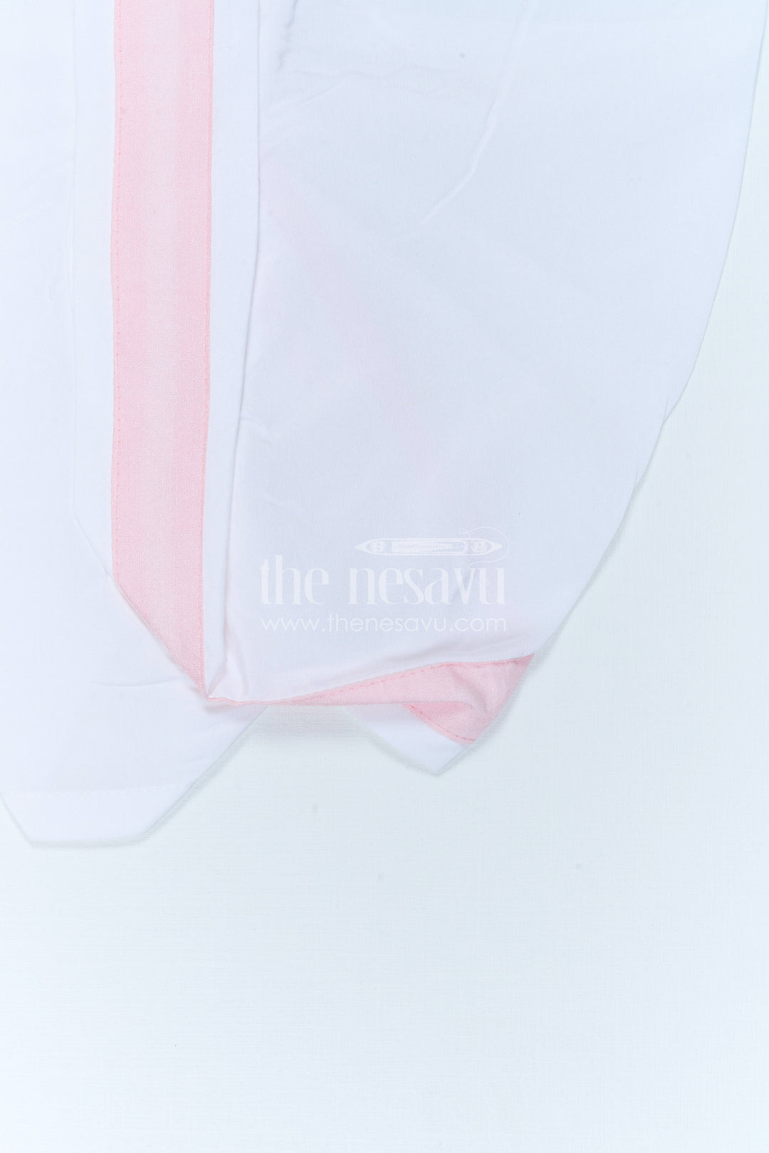 The Nesavu Boys Dothi Set Boys Embroidered Dothi Set for Festive Family Celebrations Nesavu Nesavu Boys Embroidered Dothi Set With Thread Work Kurta For Festive Family Occasions