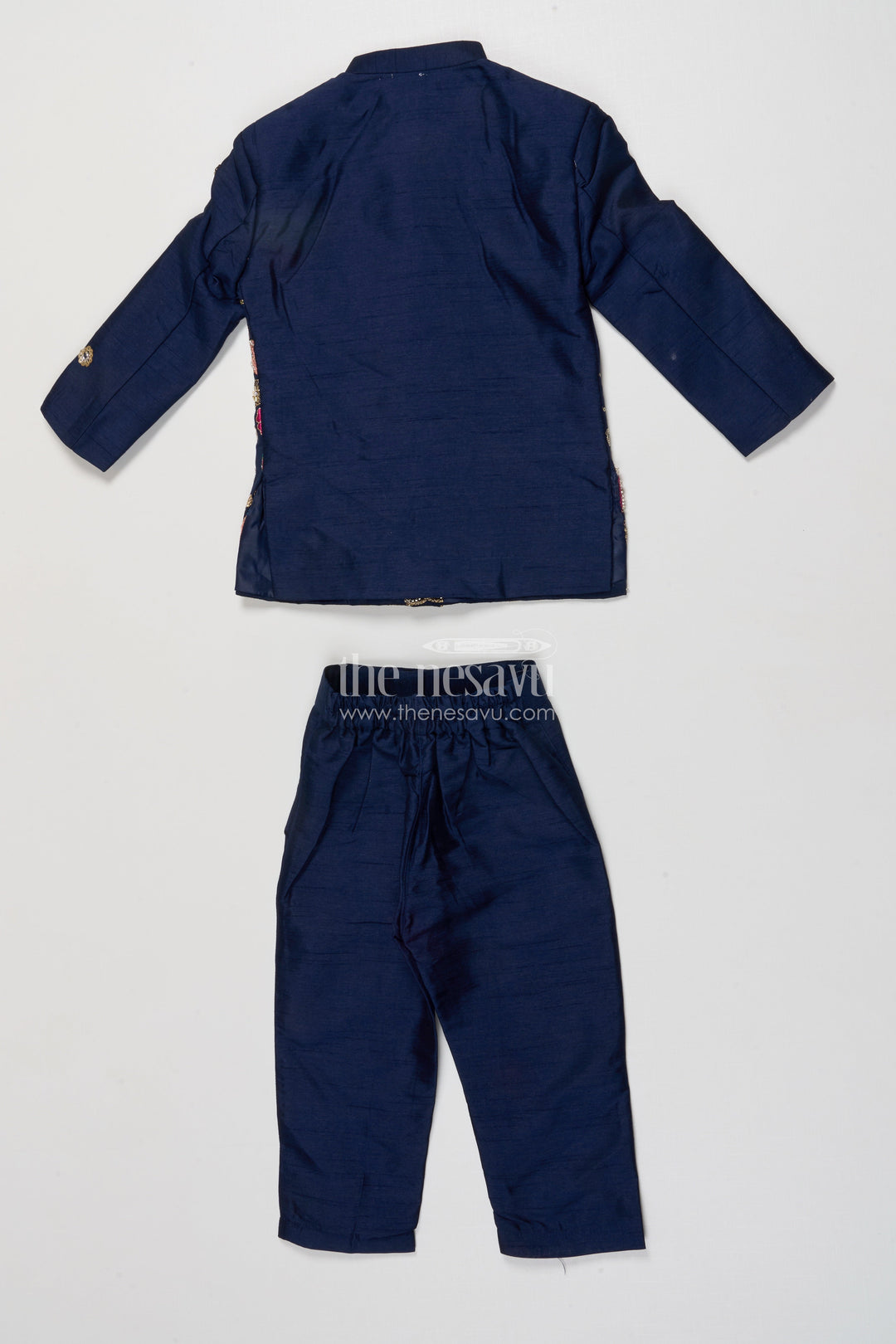 The Nesavu Boys Jacket Sets Boys Embroidered Jacket Set for Festive Functions and Weddings Nesavu Nesavu boys festive jacket set designer embroidery weddings traditional functions