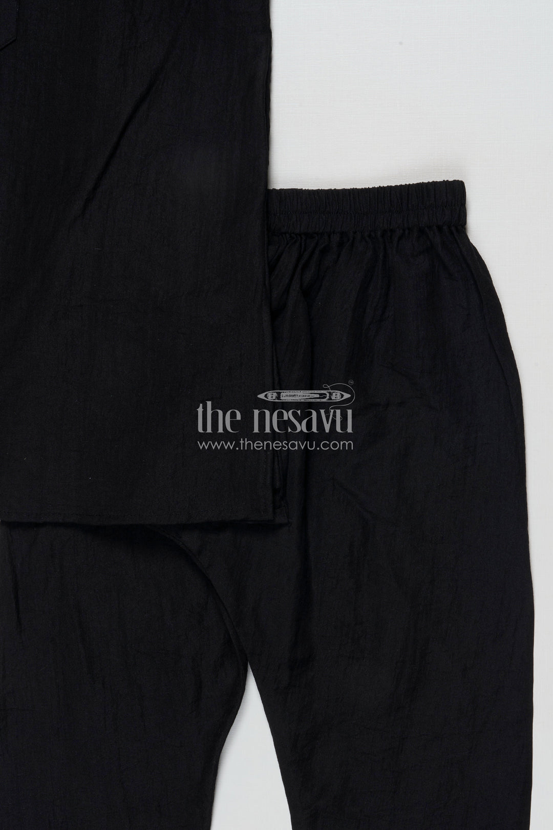 The Nesavu Boys Jacket Sets Boys Ethnic Jacket Set for Family Functions and Festivals Nesavu Nesavu boys silk blend ethnic jacket kurta set weddings pujas traditional celebrations