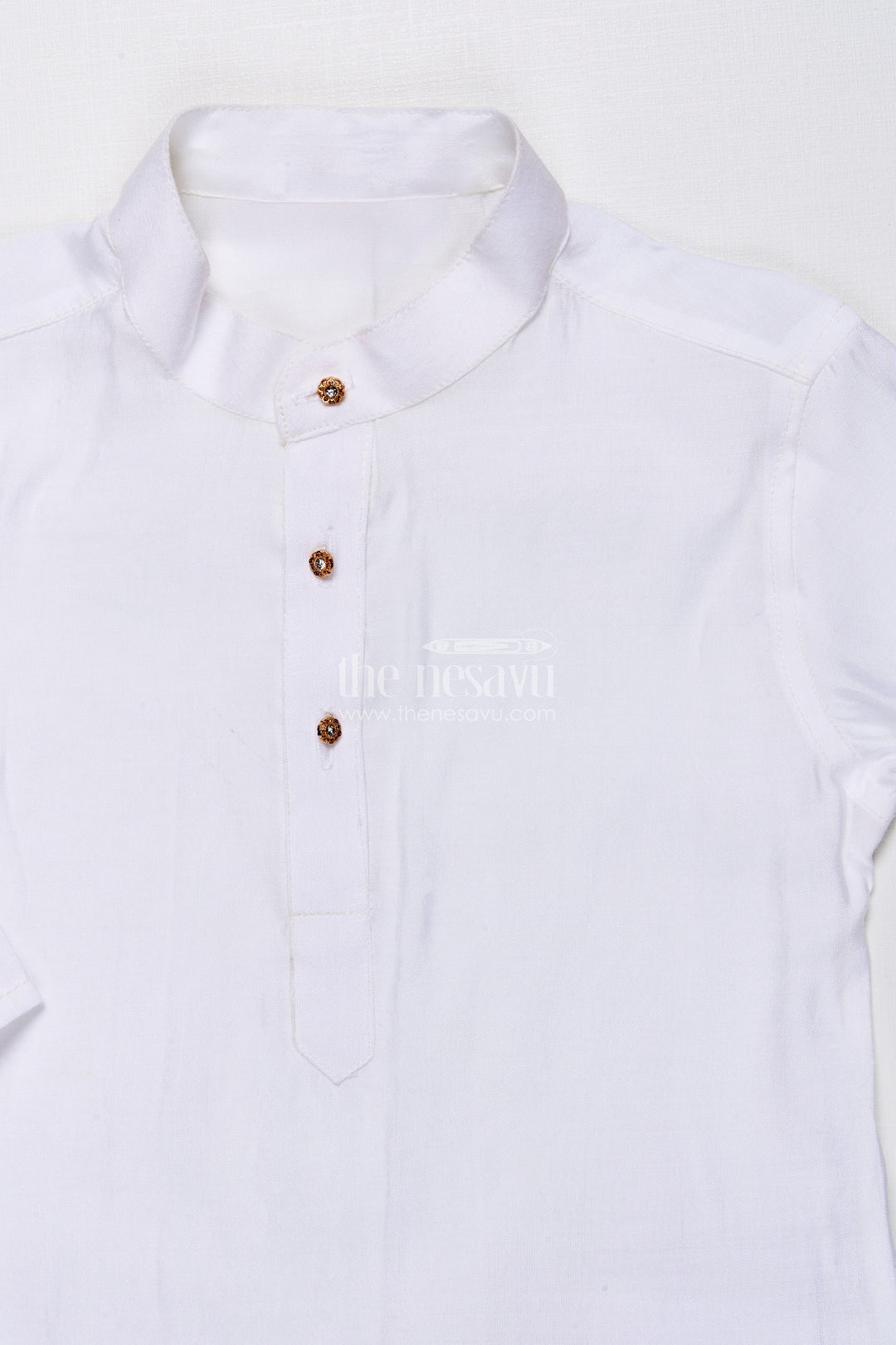 The Nesavu Boys Jacket Sets Boys Ethnic Kurta Jacket Set with Embroidery for Weddings and Family Events Nesavu Nesavu boys kurta jacket set embroidery silk blend festive outfit weddings special occasions