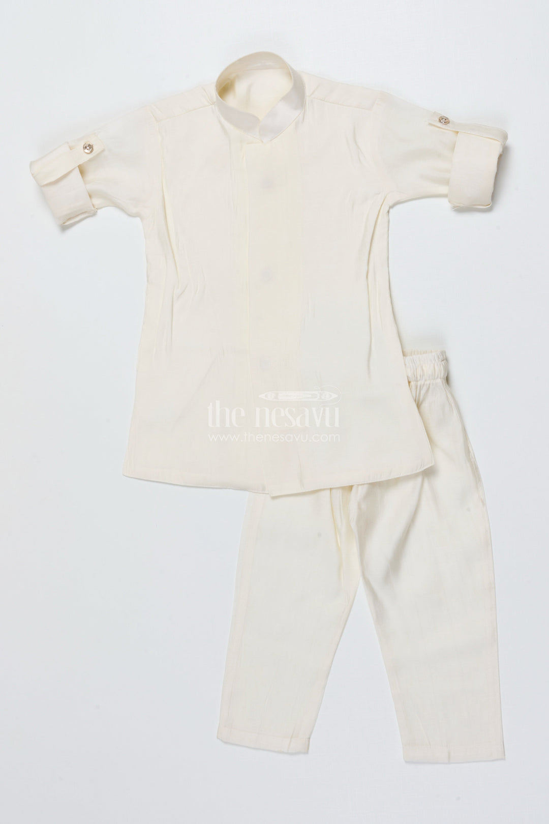 The Nesavu Boys Jacket Sets Boys Festive Jacket Set for Family Functions and Cultural Wear Nesavu Nesavu boys jacket kurta set embroidered Nehru jacket ethnic functions festive days