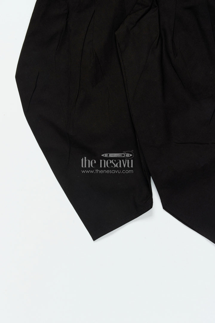 The Nesavu Boys Jacket Sets Boys Festive Jacket Set with Digital Print for Weddings and Birthdays Nesavu Nesavu boys silk blend festive jacket set digital print birthday ethnic celebrations