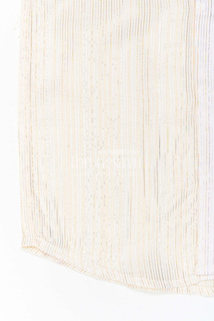 The Nesavu Boys Cotton Shirt Boys Festive Shirt for Family Celebration Wear Nesavu Nesavu Boys Festive Shirt For Family Celebration Wear With Lurex Zari Cotton And Mandarin Collar