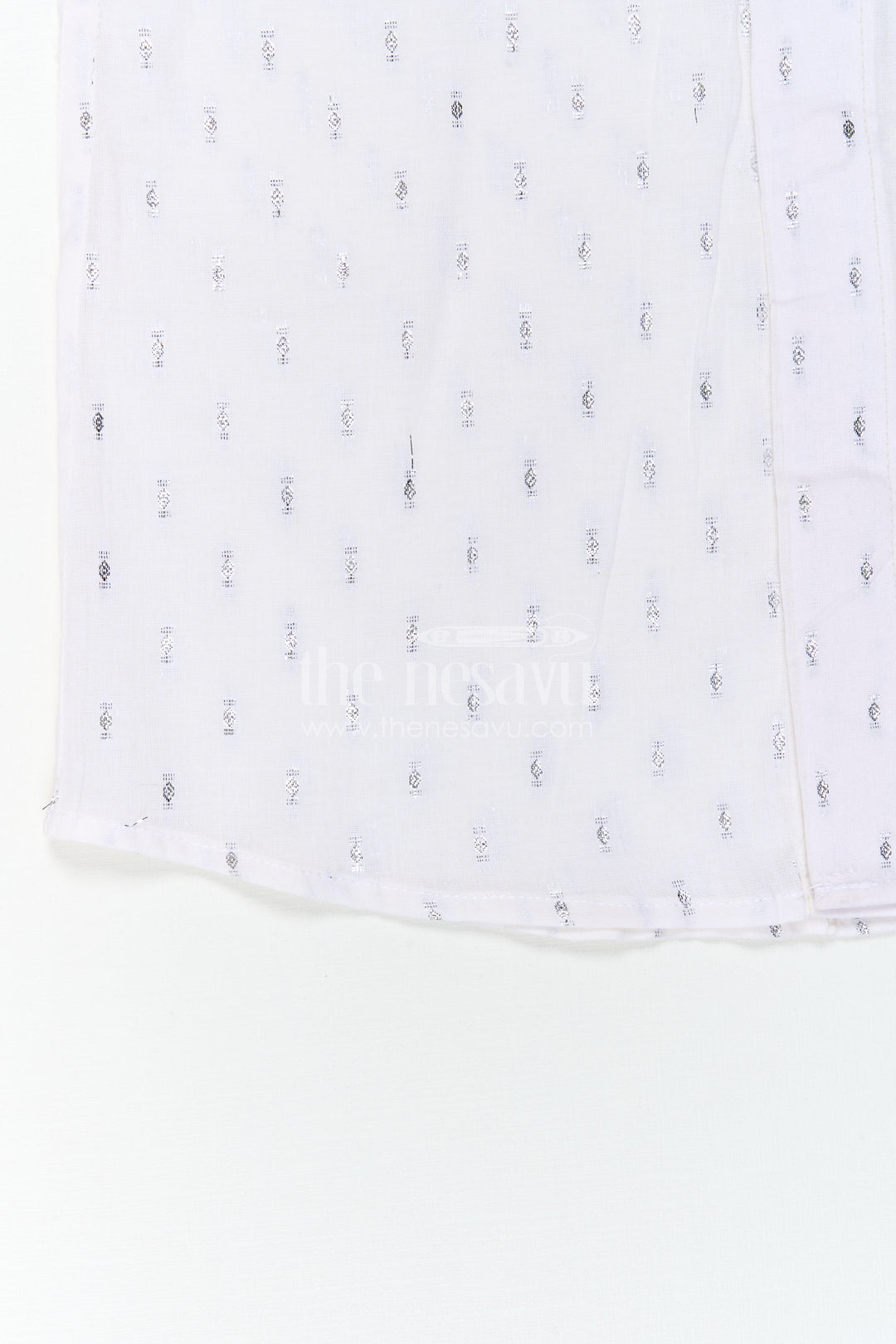 The Nesavu Boys Cotton Shirt Boys Festive Shirt for Family Function Wear Nesavu Nesavu Boys Festive Shirt For Family Function Wear With Cotton Comfort And Mandarin Collar