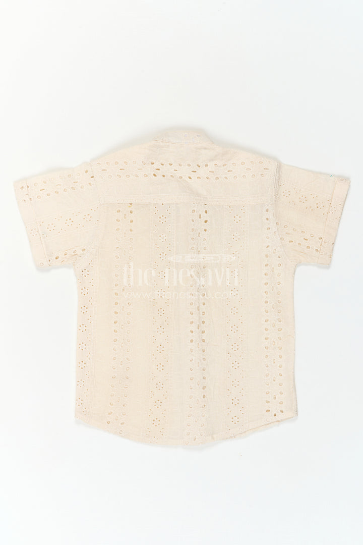 The Nesavu Boys Cotton Shirt Boys Hakoba Shirt for Summer Vacations and Special Day Outings Nesavu Nesavu Boys Hakoba Shirt For Summer Vacations Family Outings And Special Occasions