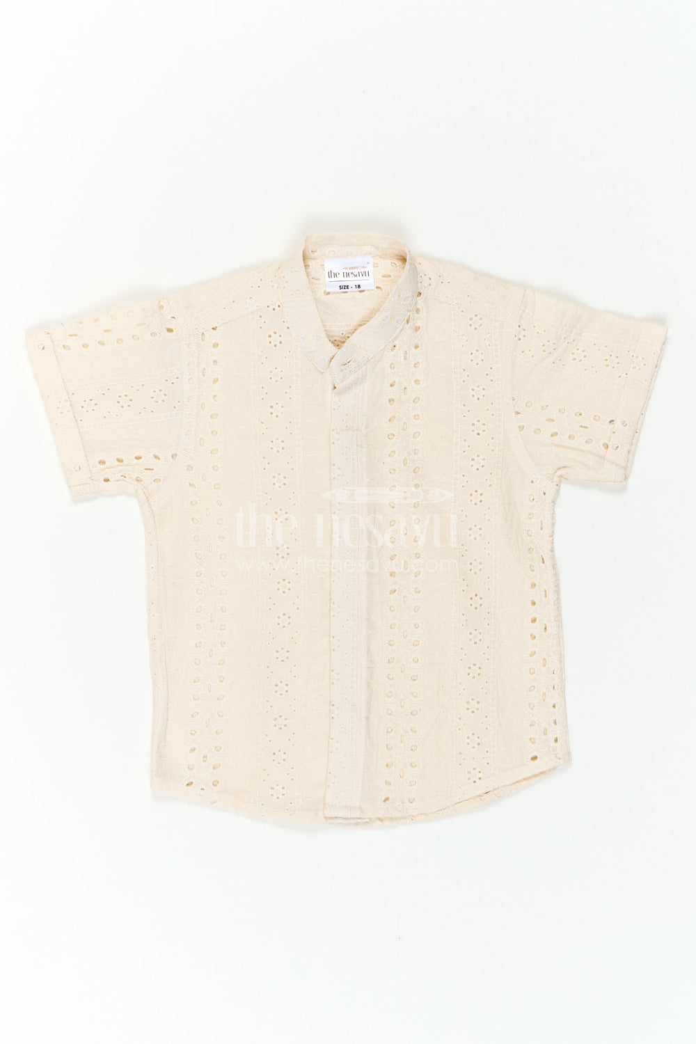 The Nesavu Boys Cotton Shirt Boys Hakoba Shirt for Summer Vacations and Special Day Outings Nesavu Nesavu Boys Hakoba Shirt For Summer Vacations Family Outings And Special Occasions