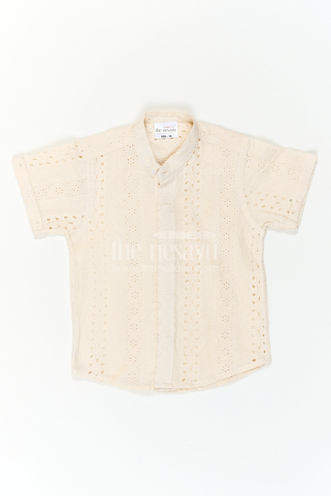 The Nesavu Boys Cotton Shirt Boys Hakoba Shirt for Summer Vacations and Special Day Outings Nesavu Nesavu Boys Hakoba Shirt For Summer Vacations Family Outings And Special Occasions