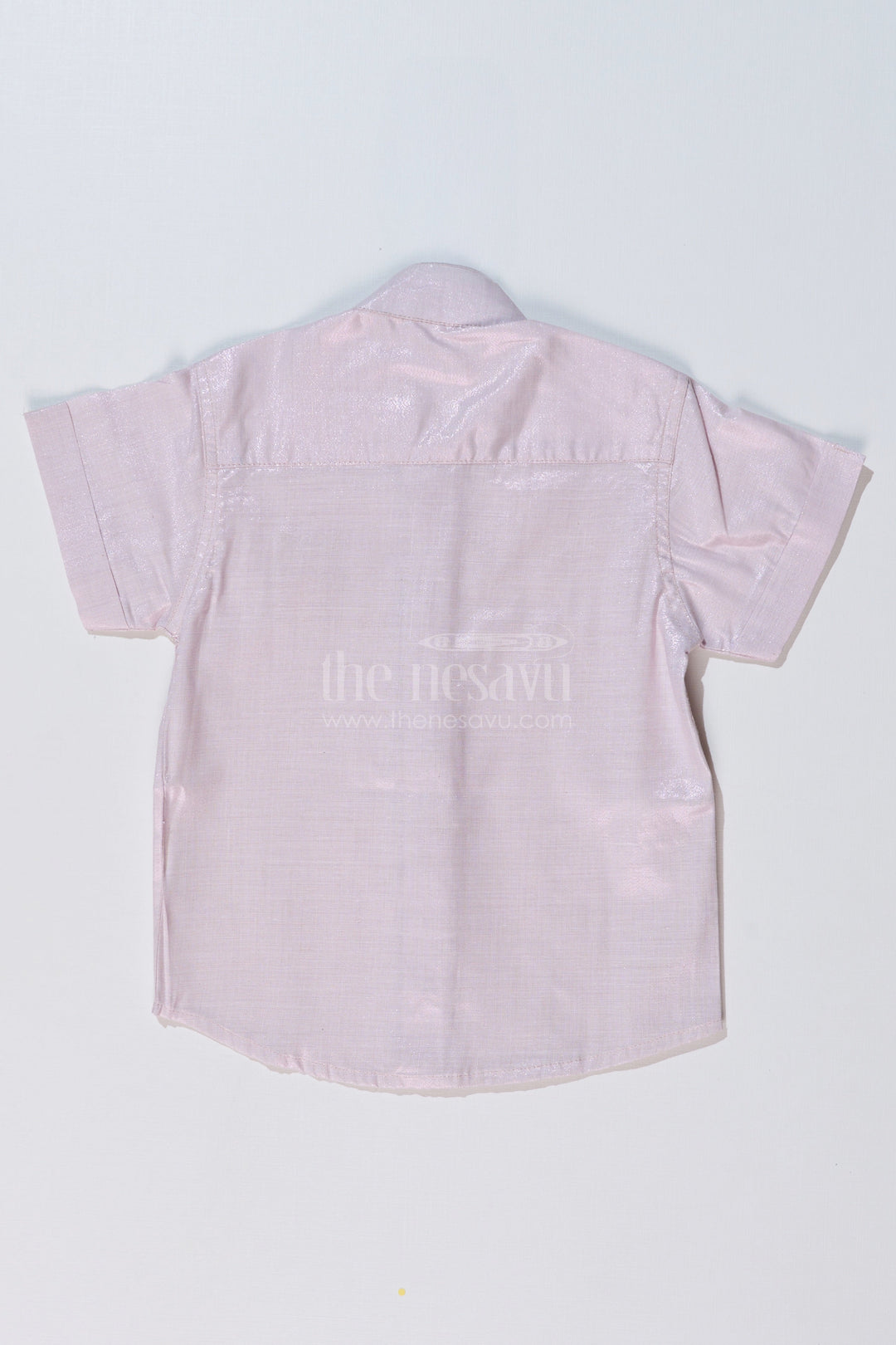 The Nesavu Boys Silk Shirt Boys Half Shirt White with Embroidered Owl Motif and Mandarin Collar Nesavu Nesavu Boys Half Shirt White Owl Embroidery Mandarin Collar Ethnic Wear