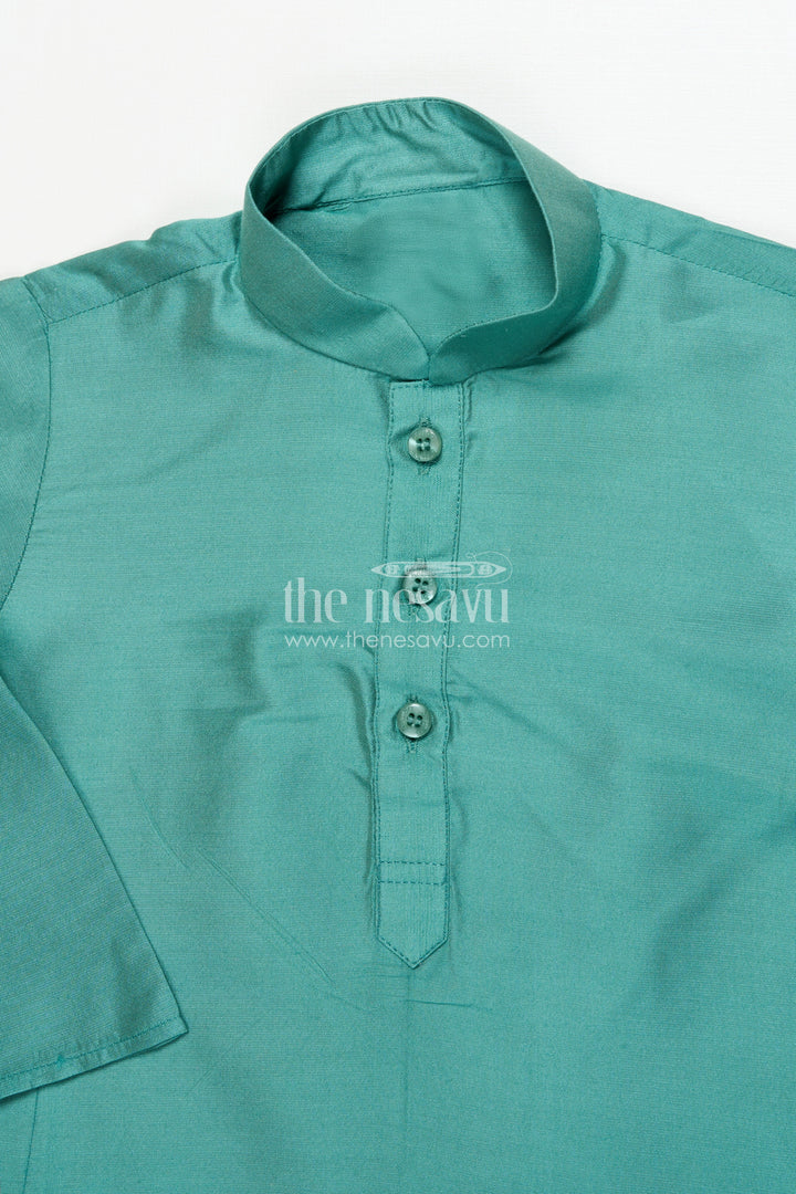 The Nesavu Boys Jacket Sets Boys Jacket Set for Weddings and Festive Occasions Nesavu Nesavu boys festive jacket set digital print weddings special family celebrations