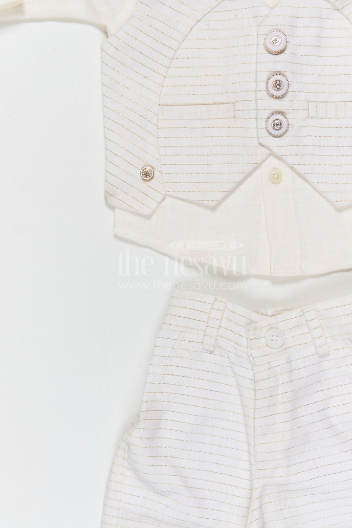 The Nesavu Boys Jacket Sets Boys Jacket Set for Weddings and Traditional Celebrations Nesavu Nesavu boys jacket set for weddings festive celebrations and traditional family gatherings