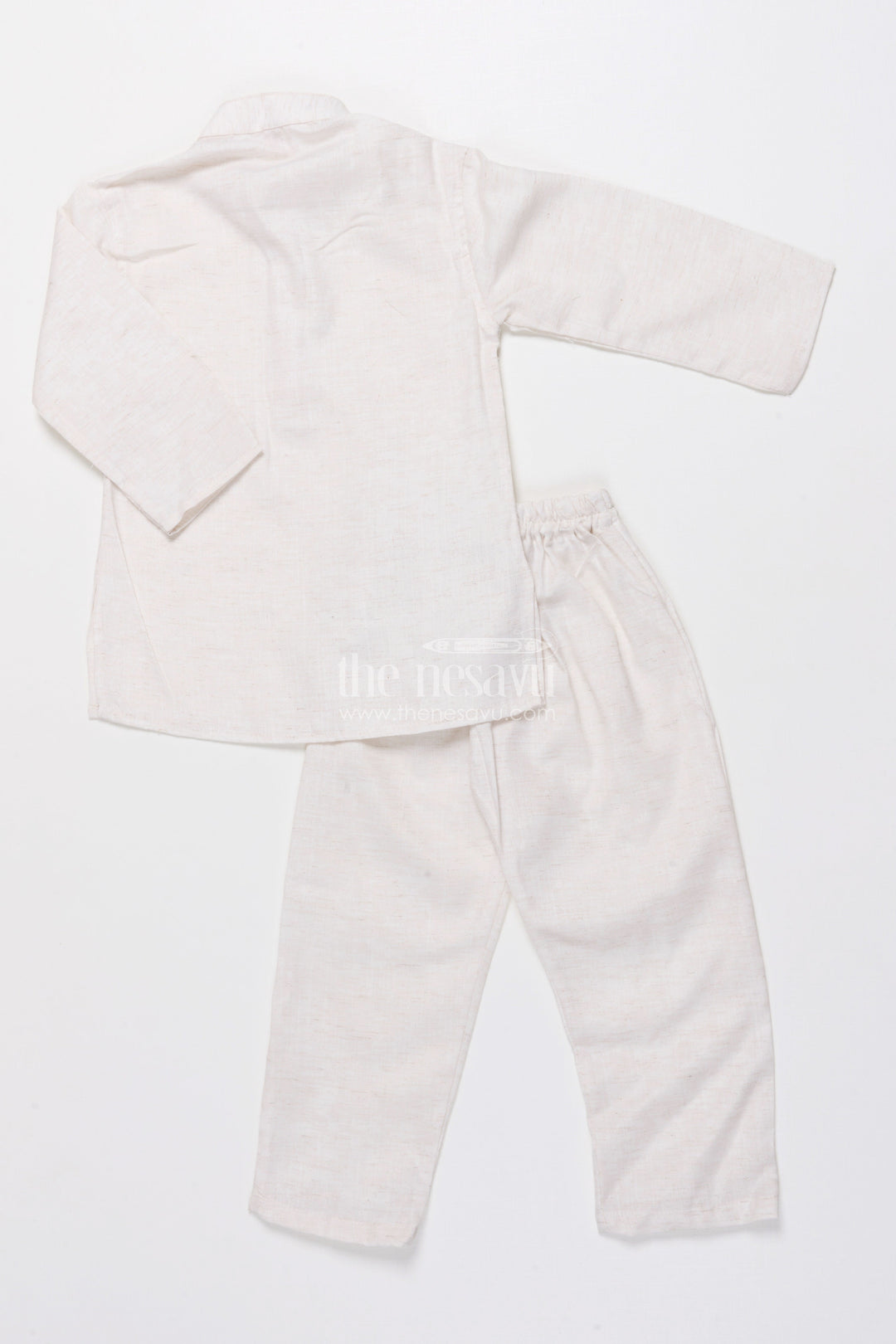The Nesavu Boys Jacket Sets Boys Kurta Set with Jacket for Weddings and Festive Celebrations Nesavu Nesavu boys silk kurta set sleeveless embroidered jacket perfect weddings ethnic events