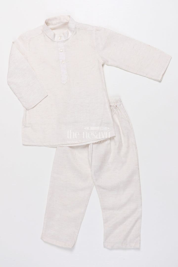 The Nesavu Boys Jacket Sets Boys Kurta Set with Jacket for Weddings and Festive Celebrations Nesavu Nesavu boys silk kurta set sleeveless embroidered jacket perfect weddings ethnic events