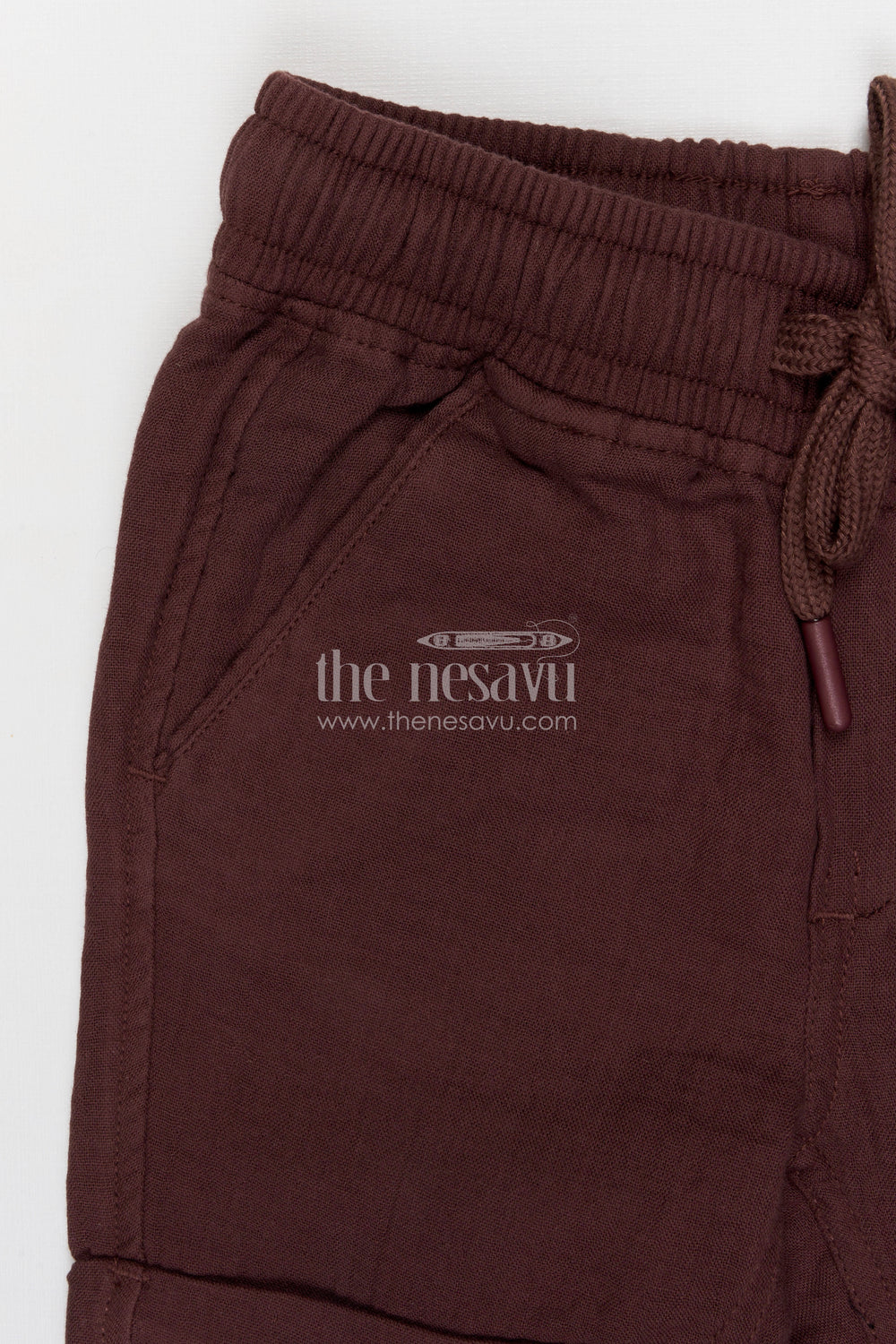 The Nesavu Boys Shorts Boys Lightweight Muslin Cotton Shorts for Everyday Play and Comfort Nesavu Nesavu boys lightweight muslin cotton shorts for everyday play breathable kids drawstring shorts
