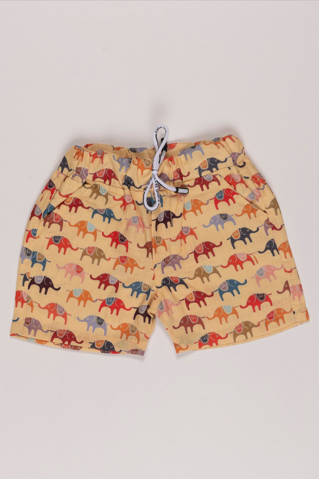 The Nesavu Boys Casual Set Boys Safari Parade Co-ord Set: Vibrant Casual Shirt and Shorts Combo Nesavu Boys Safari Animal Print Casual Set | Fun and Comfortable Kids Outfit | The Nesavu