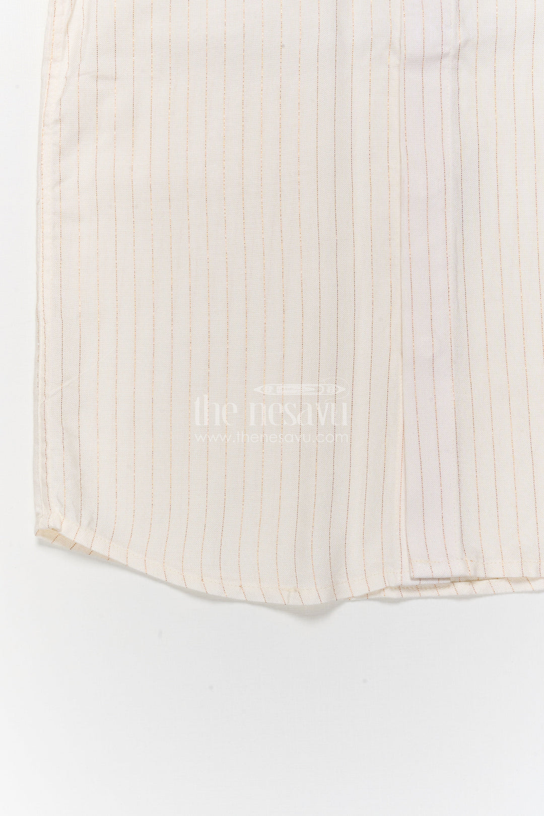 The Nesavu Boys Silk Shirt Boys Tissue Silk Shirt for Ethnic Celebrations and Family Events Nesavu Nesavu boys silk shirt in tissue fabric with subtle pattern for traditional festive dressing