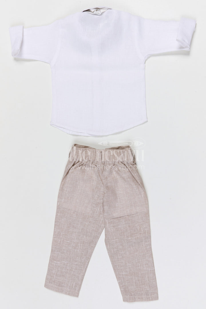 The Nesavu Boys Jacket Sets Boys Traditional Jacket Set for Festive Celebrations and Cultural Events Nesavu Nesavu boys traditional cotton jacket set for festive celebrations weddings and cultural functions