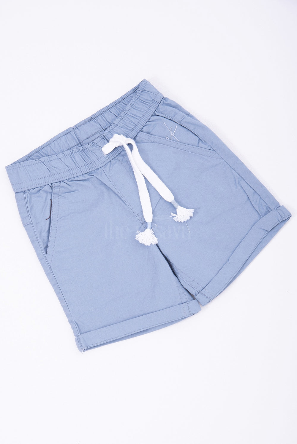 The Nesavu Boys Shorts Comfortable Cotton Sports Shorts - Elastic Waist with Pockets in Grey Nesavu Comfortable Cotton Sports Shorts - Nesavu | Elastic Waist with Pockets in Grey