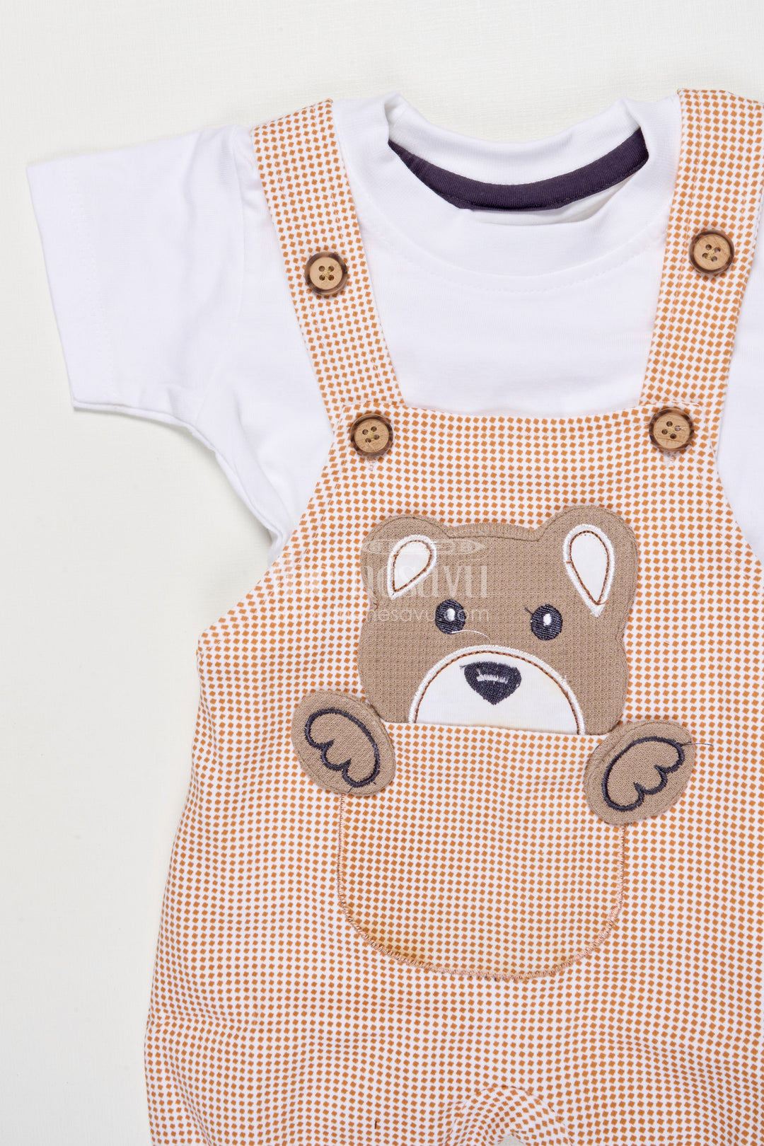 The Nesavu Baby Dungarees Cotton Baby Dungaree Set for Toddler Boys' Everyday Style Nesavu Nesavu cotton baby dungaree set boys  classic everyday wear comfort play