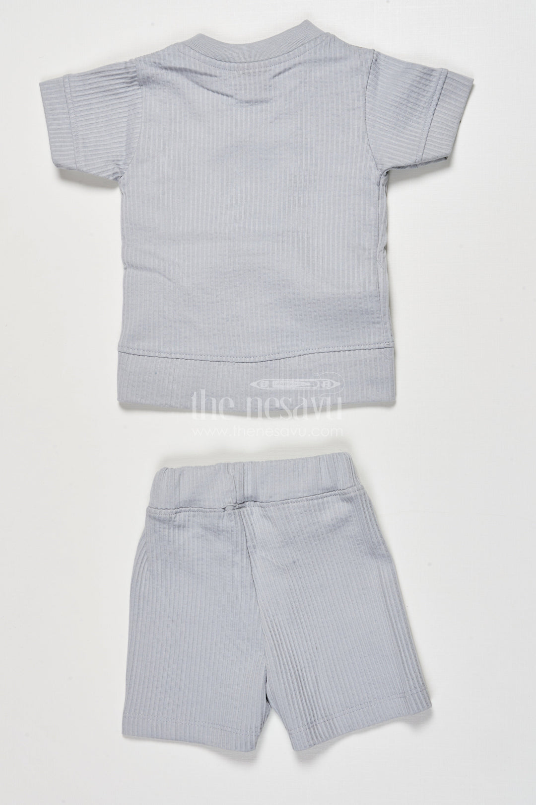 The Nesavu Boys Casual Set Cotton Co-ord Set for Boys to Wear During Play, Outings, or Lounging Nesavu Nesavu boys cotton co-ord set short sleeve shirt pants play casual wear