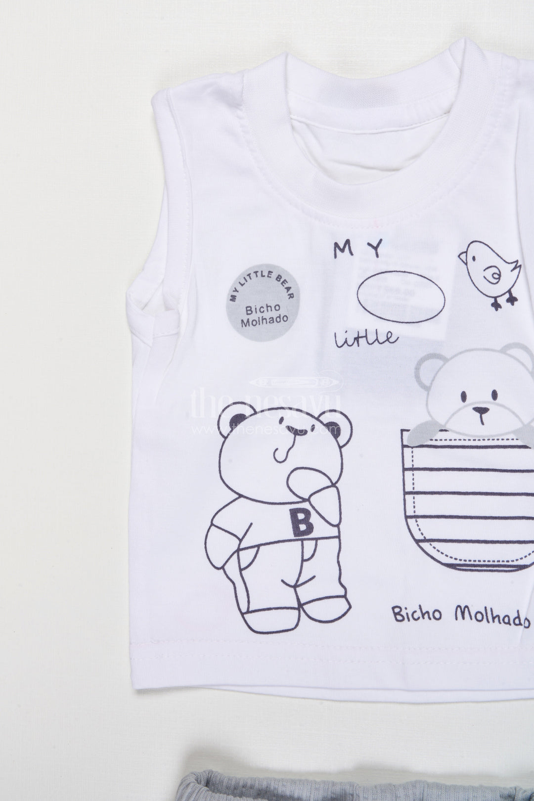 The Nesavu Boys Casual Set Cotton Co-ord Set for Boys to Wear During Play, Outings, or Lounging Nesavu Nesavu boys cotton co-ord set short sleeve shirt pants play casual wear