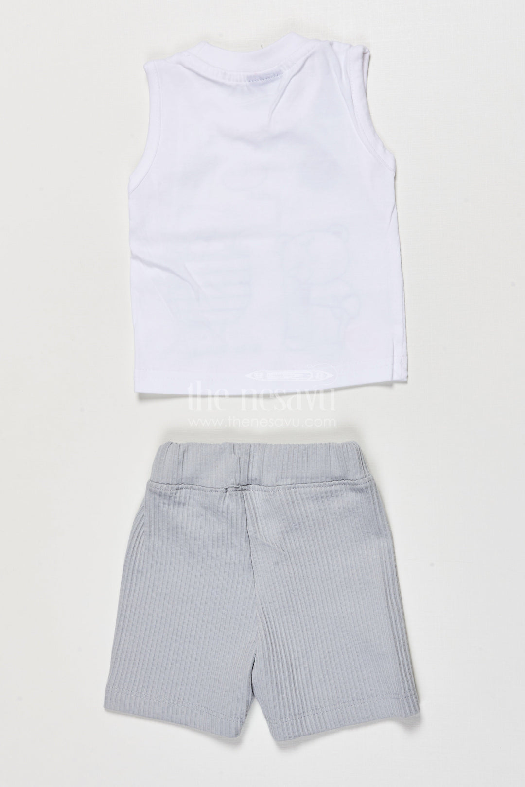 The Nesavu Boys Casual Set Cotton Co-ord Set for Boys to Wear During Play, Outings, or Lounging Nesavu Nesavu boys cotton co-ord set short sleeve shirt pants play casual wear