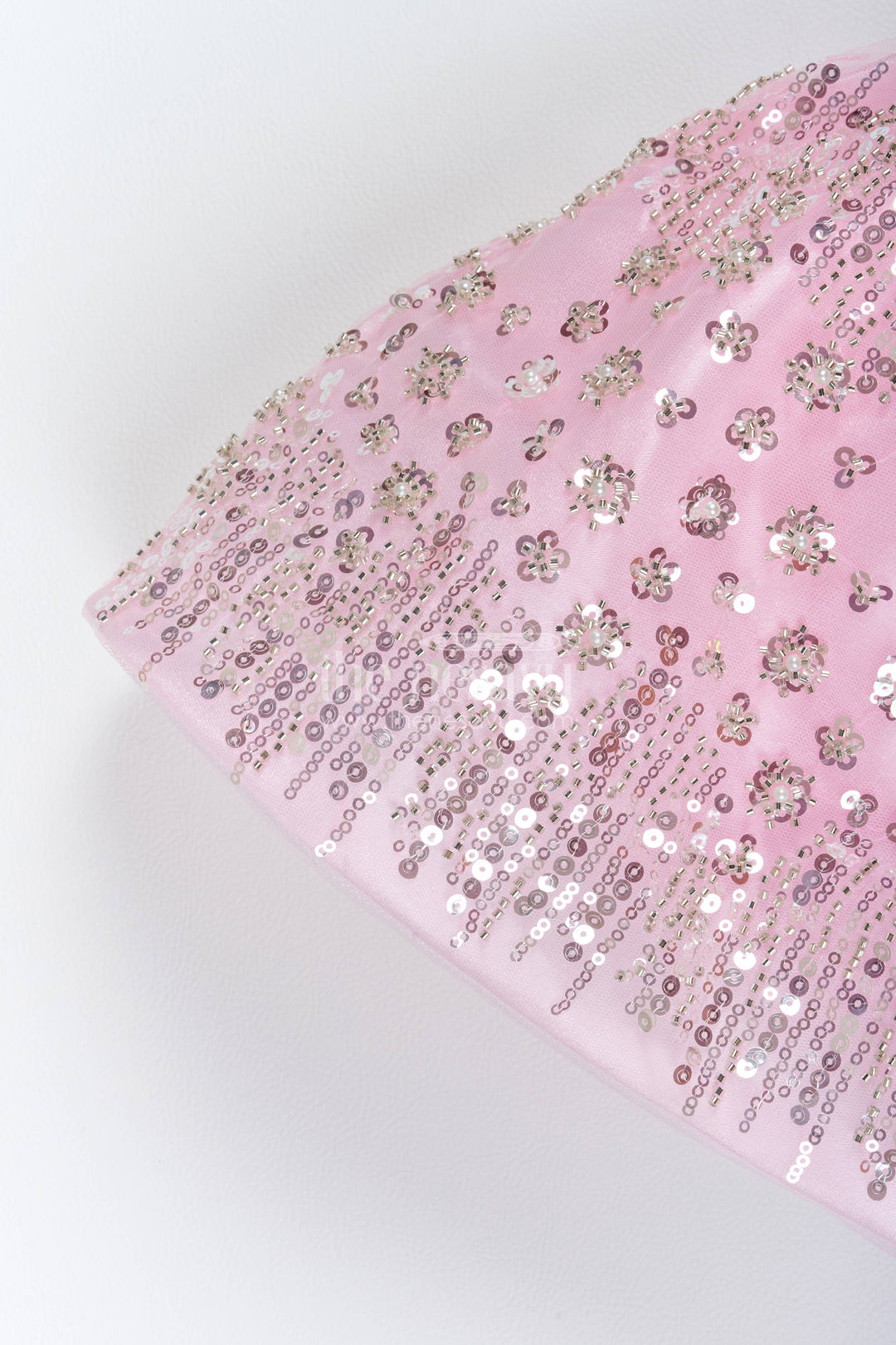 The Nesavu Girls Fancy Party Frock Designer Frock for Girls in Pink for Celebration Styling Nesavu Nesavu Designer Frock For Girls In Pink For Celebration Styling