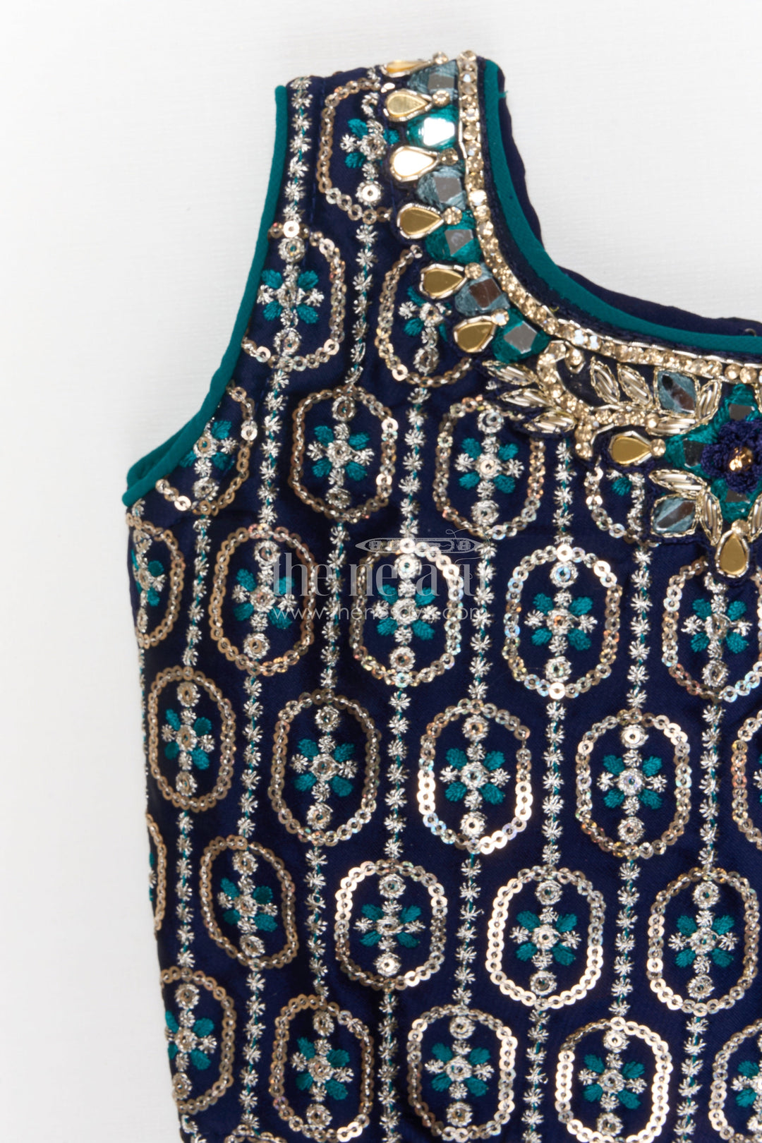 The Nesavu Girls Ethnic Lehenga Designer Lehenga for Girls for Weddings and Festive Functions Nesavu Nesavu designer lehenga for girls with embroidered pleated skirt – perfect for weddings and receptions