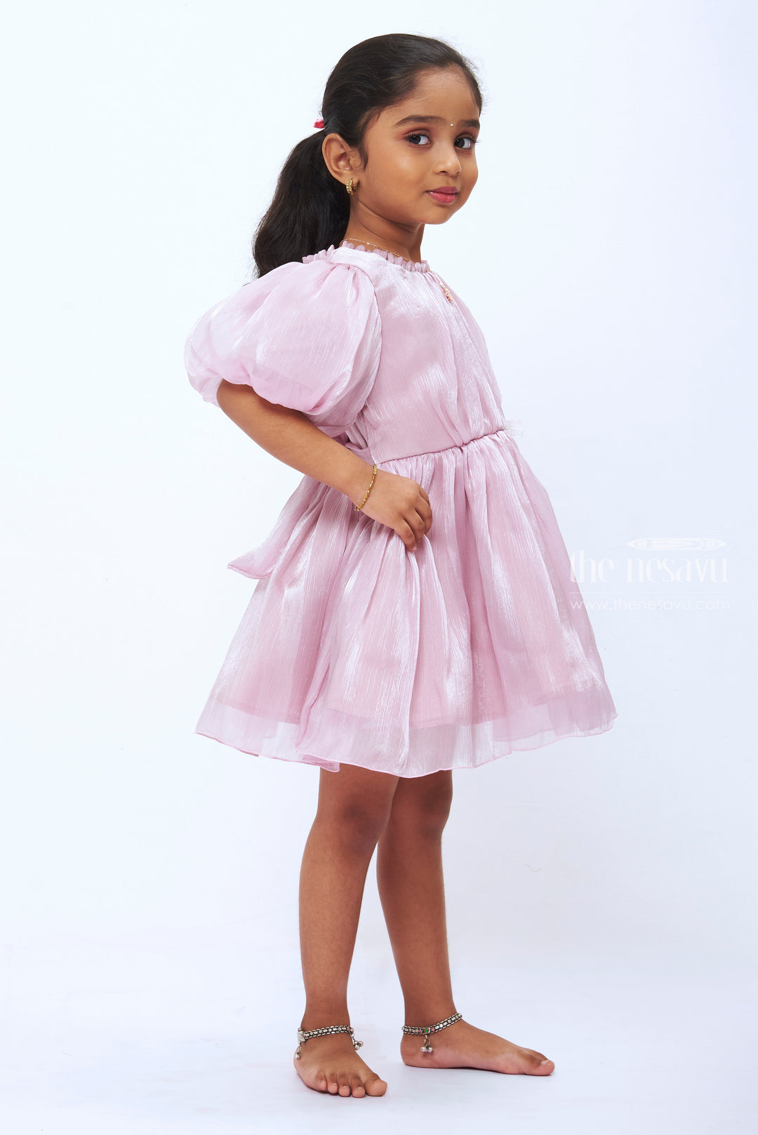 The Nesavu Girls Fancy Party Frock Enchanted Unicorn Party Frock for Baby Girls  First Birthday Boutique Outfit Nesavu Baby Girl Frock Party Wear | Unicorn Birthday Dress | Boutique Outfits | The Nesavu